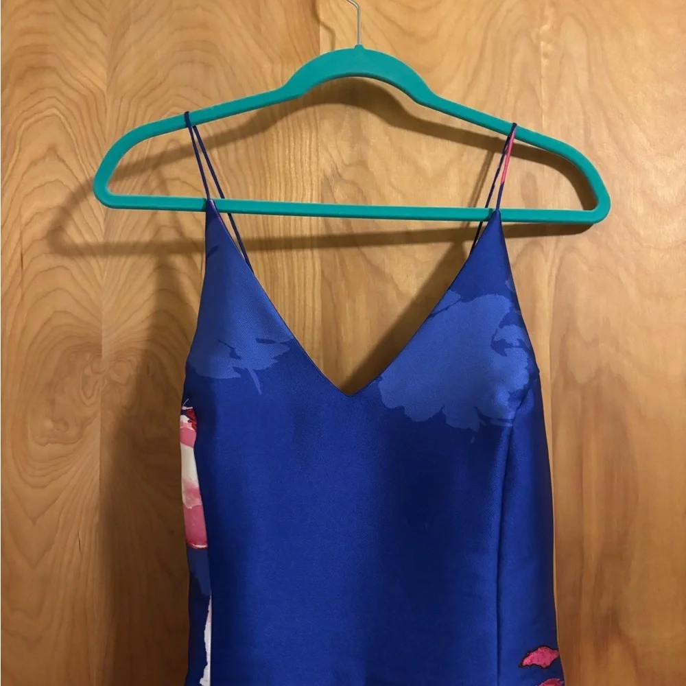 By By Prom Dress Floral Size 19 EUC - Picture 3 of 9